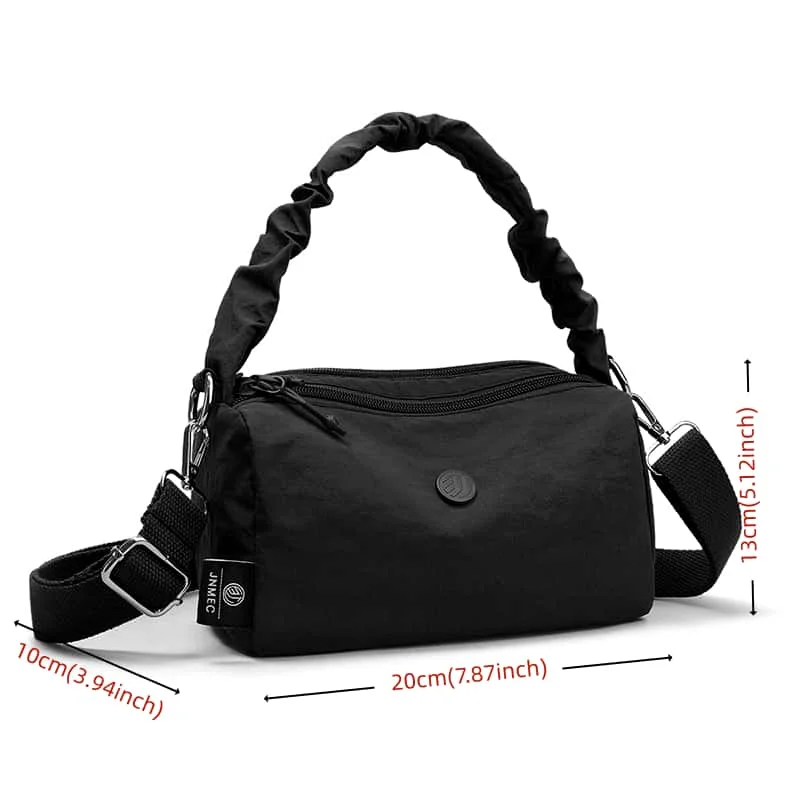 Leichte Nylon-Umhängetasche für Damen, lässige Schultertasche, Reisetasche, Arbeitstasche, Handtasche, Set mit Handtaschen mit Henkel für den täglichen Gebrauch – Detail 1