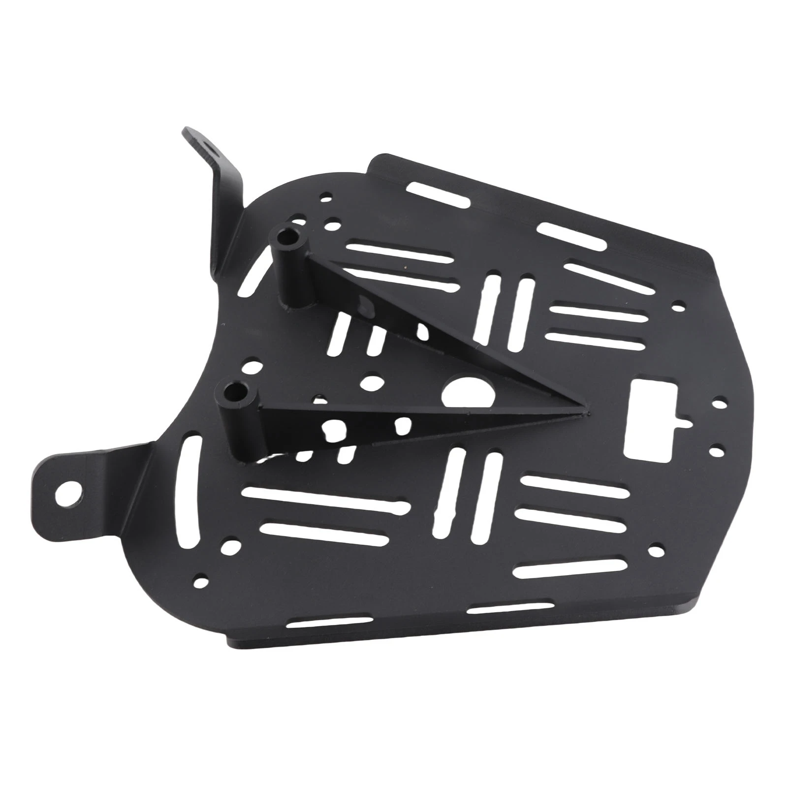 Motorcycle Tail Box Bottom Base Plate for ZONTES 368G 501G Carbon Steel Removable Rear Luggage Rack Top Case Mounting Plate