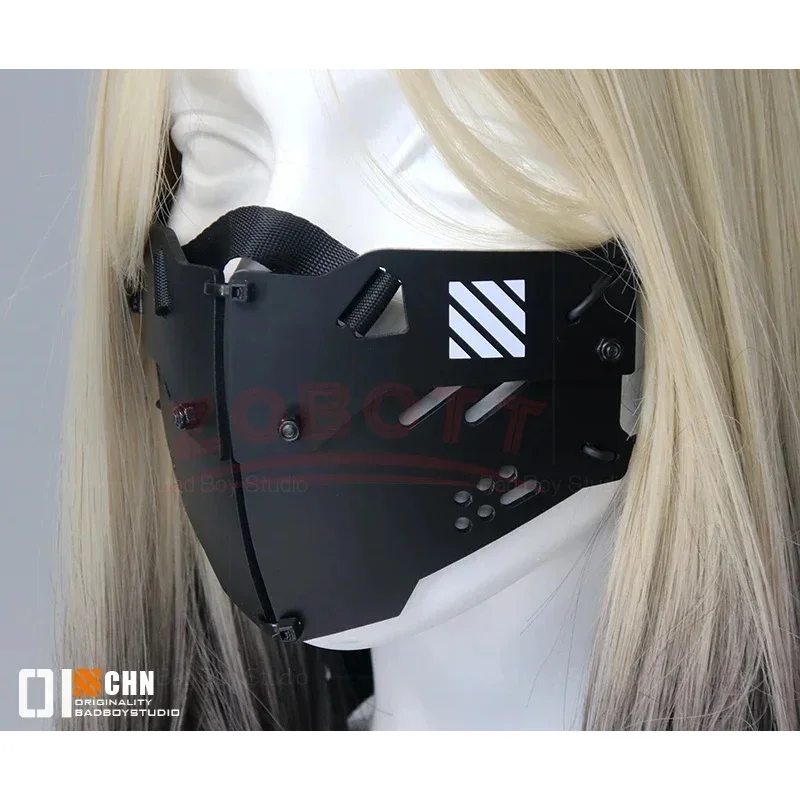 Игра Кибер-панк Косплей Маска Шлем Для Женщин Мужчин Кошачьи Уши Обруч Для Волос Хэллоуин Карнавальные Маски Музыкальный Фестиваль Костюмы Аксессуары