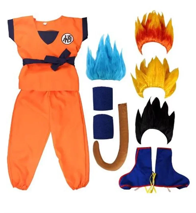 Costumi Anime per bambini, costumi Cosplay di Halloween per bambini con personaggi Anime, Set di braccialetti per stivali da coda per adulti