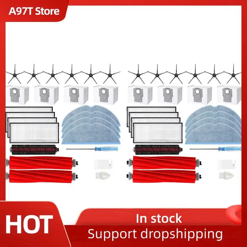 

A97T 2X Accessories For Roborock S7 Maxv Ultra S7 Pro Ultra Vacuum Cleaner Replacement Parts