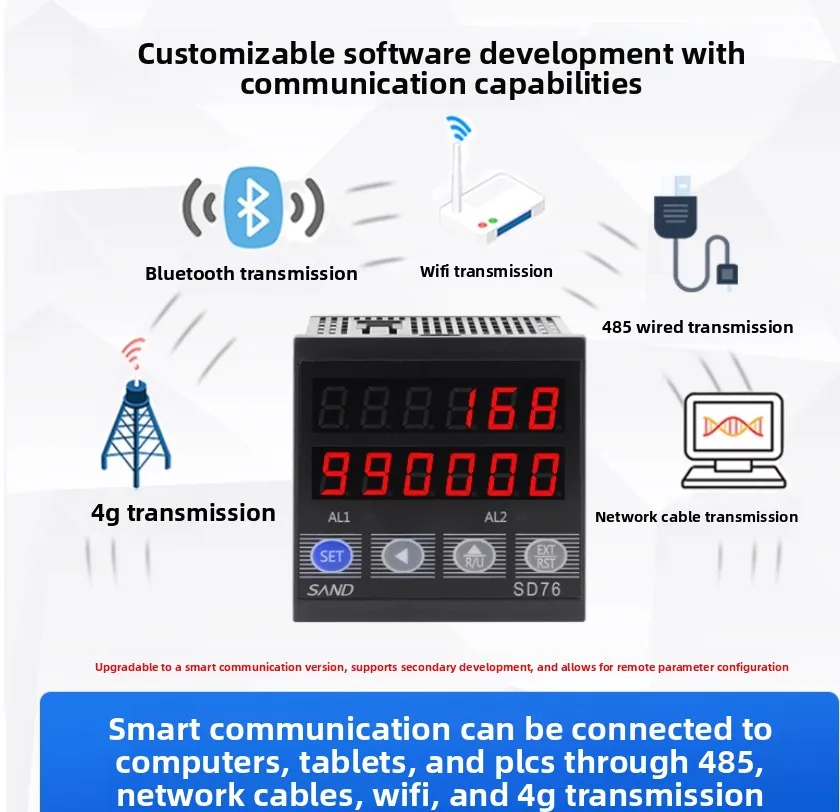Infrared automatic induction counter Electronic digital display Intelligent industrial conveyor Belt counter Pipeline counter