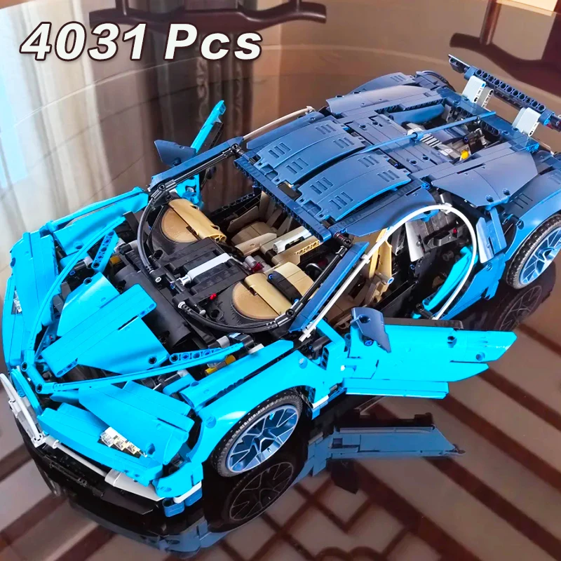 

4031 pieces compatible with 42083 blue supercar building block set, children's brick toy collection gift, Christmas gift