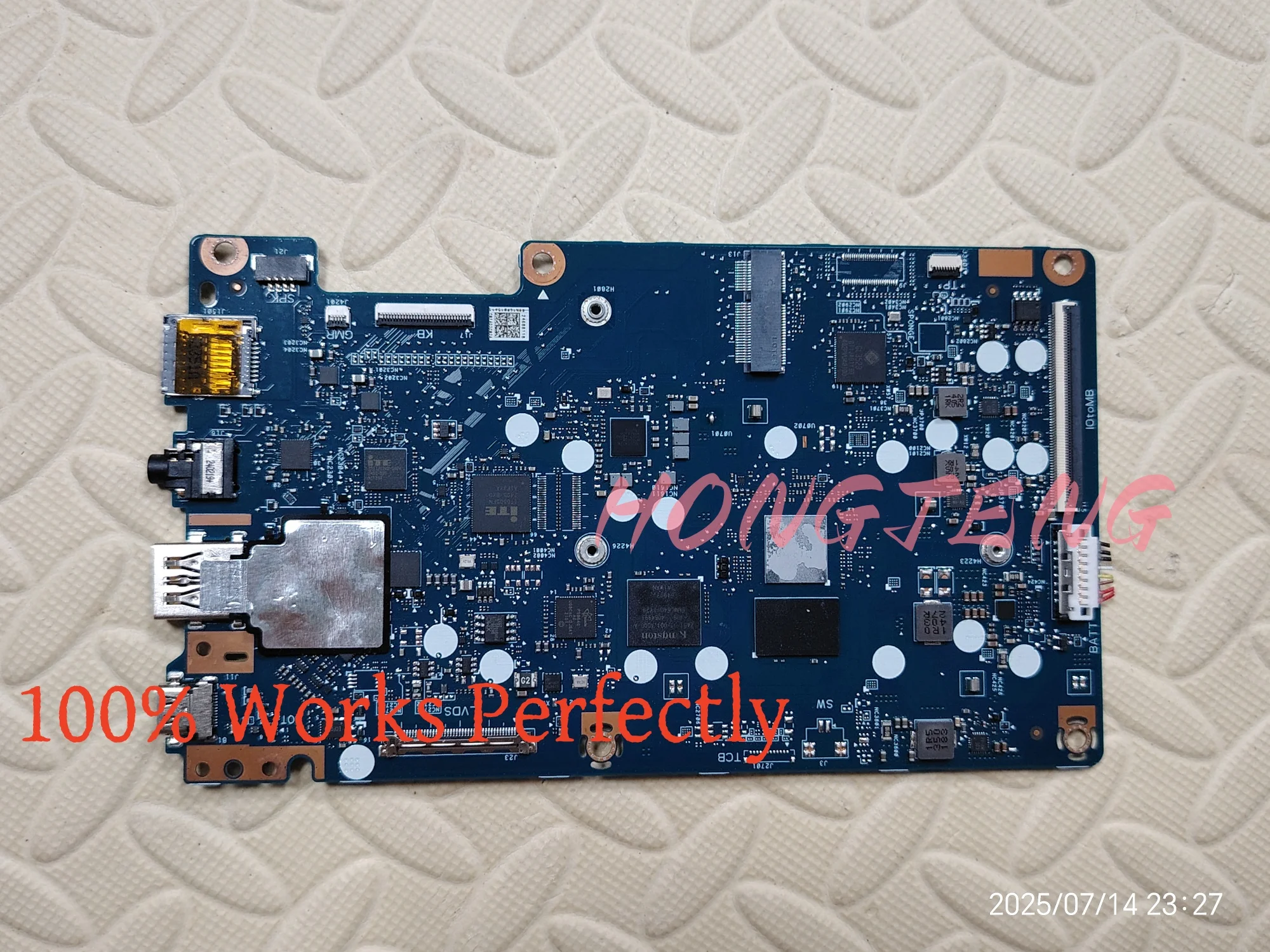 

Оригинальная материнская плата для ASUS Chromebook CM1402 CM1402FM2A MediaTek Kompanio 520 4 ГБ ОЗУ 64 ГБ eMMC протестирована, быстрая доставка