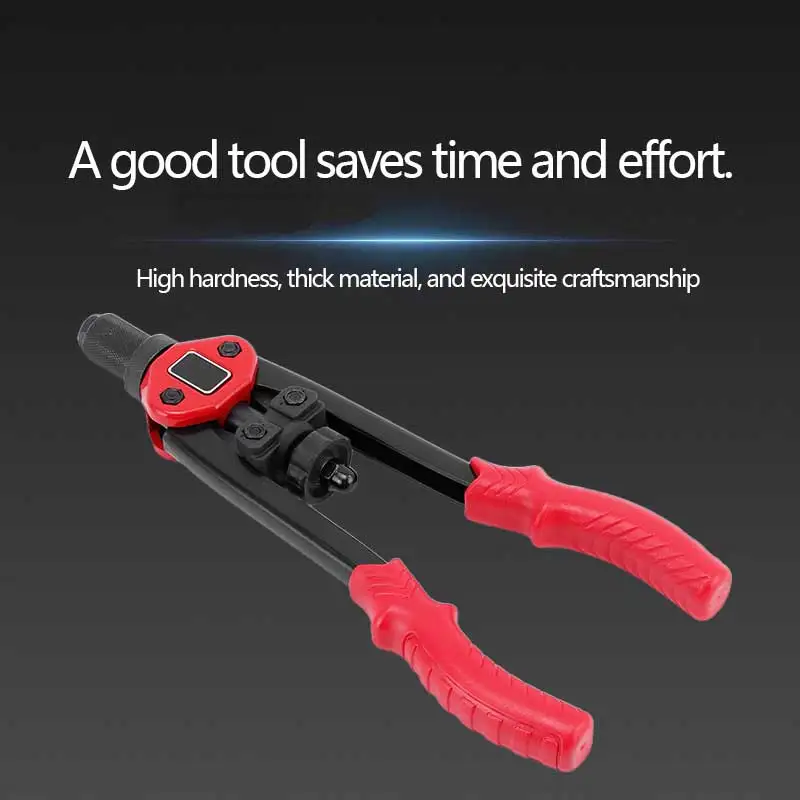 Rivet Gun, Blind Rivet Nut Gun, Aluminum Alloy Lightweight Rivet Gun, Household Nail Fastener, Manual Tool