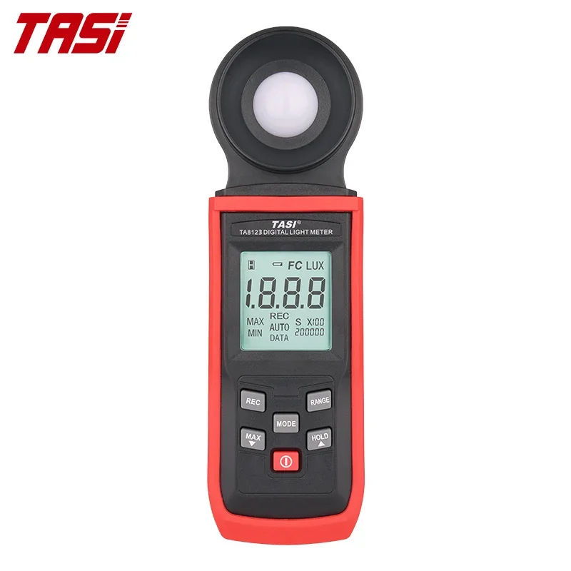 TASI Light Meter Lux/Fc Photometer Digital Luxmeter Integrated Illuminometer TA8123