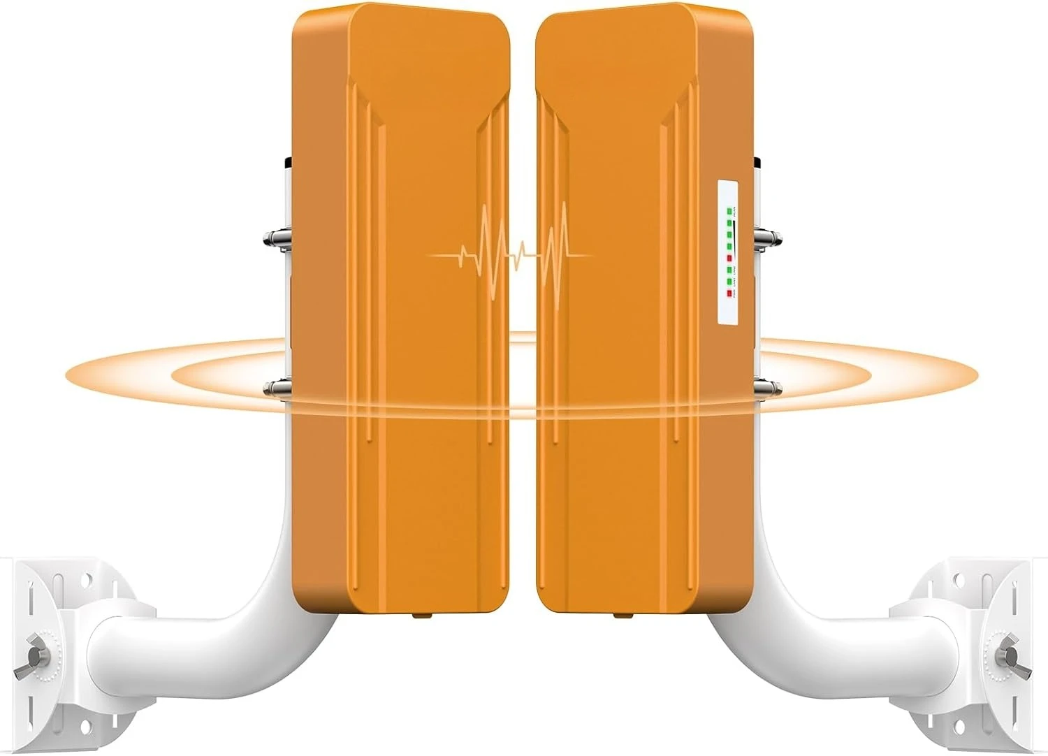 CPE469 Dualband-Wireless-Brücken mit Halterung, 3 km große Gigabit-WLAN-Brücke, 2,4 GHz und 5,8 GHz Outdoor Wireless·Hot