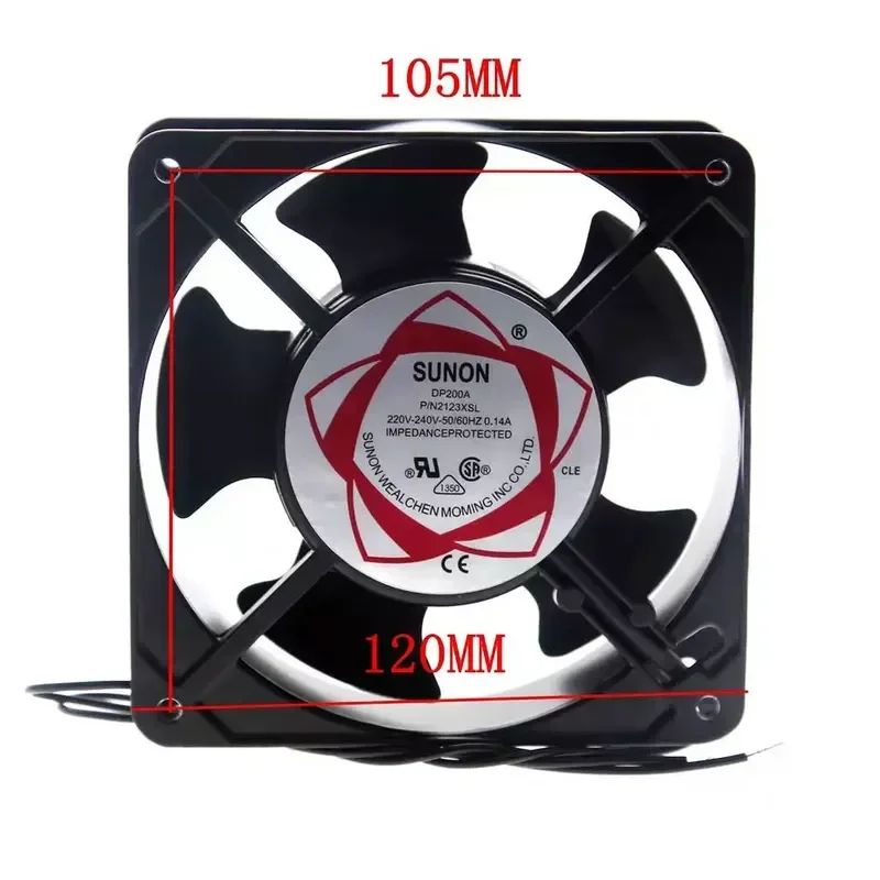 Cooling Fan for DP200A P/N 2123XSL HSL XBL HBL HST Mask Machine 12 cm 220 V
