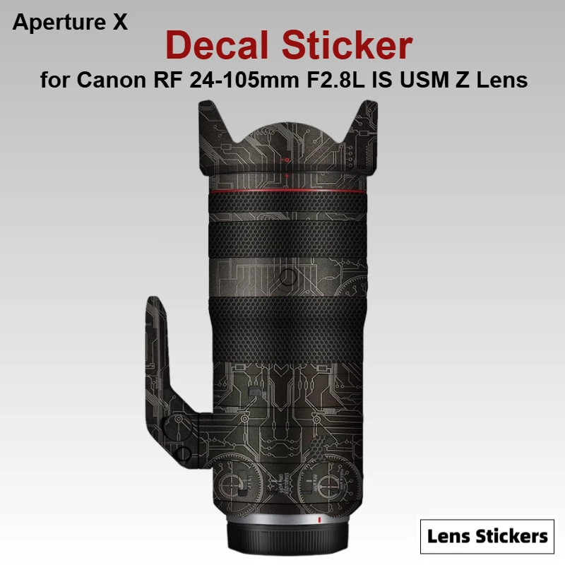 for Canon RF24-105 F2.8 Lens Premium Decal Skin RF24-105mm F2.8 L IS USM Z Lens Protector Film 24-105 Protective Sticker