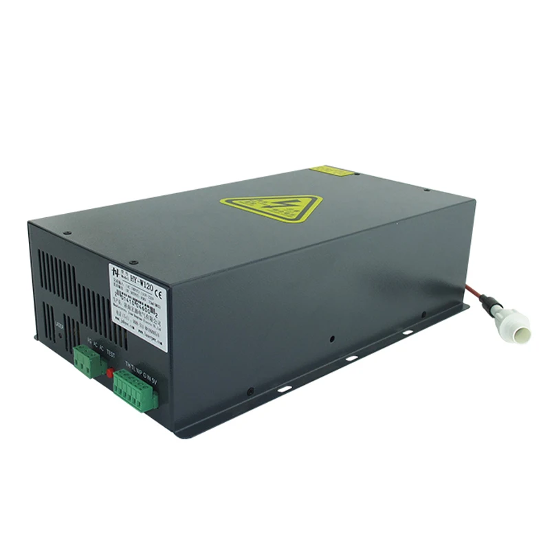 HY-T120 100 واط ~ 120 واط CO2 ليزر امدادات الطاقة HY-W120 مصدر الطاقة ل CO2 النقش بالليزر وآلة القطع