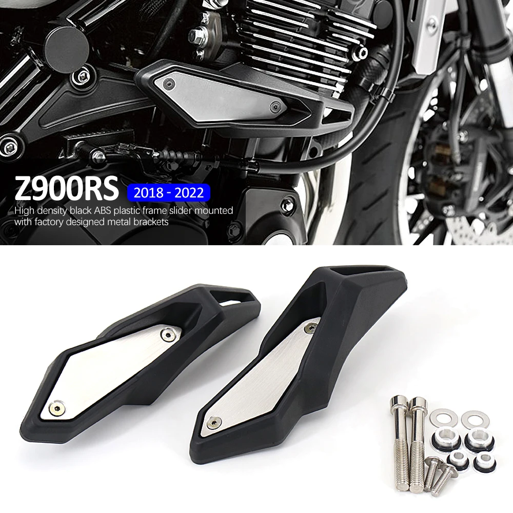 

ABS FOR KAWASAKI Z900RS Z 900 RS Frame Anti-collision Fall Protection Slider Crash Protector Motorcycle Accessories 2022 - 2018