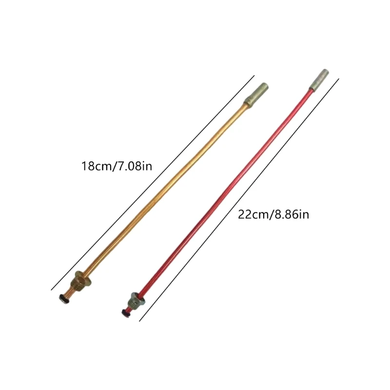 U1JE Gas Ignition System Upgrading Set Stove Replacement Rod Aluminum Rod with Anti Leakage Design