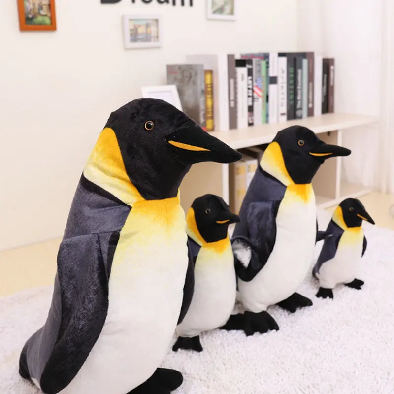 25-55cm neues Pinguin Plüsch tier echtes Leben Stofftier puppen bestes Geschenk großes Geburtstags geschenk