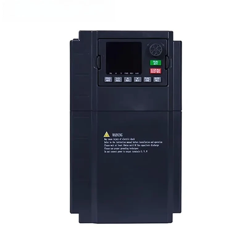 Solar Tech VFD 11KW Three Phase Vector Control Frequency Inverter IP20 Protection Overloaded Vector Type for Motor Compressor