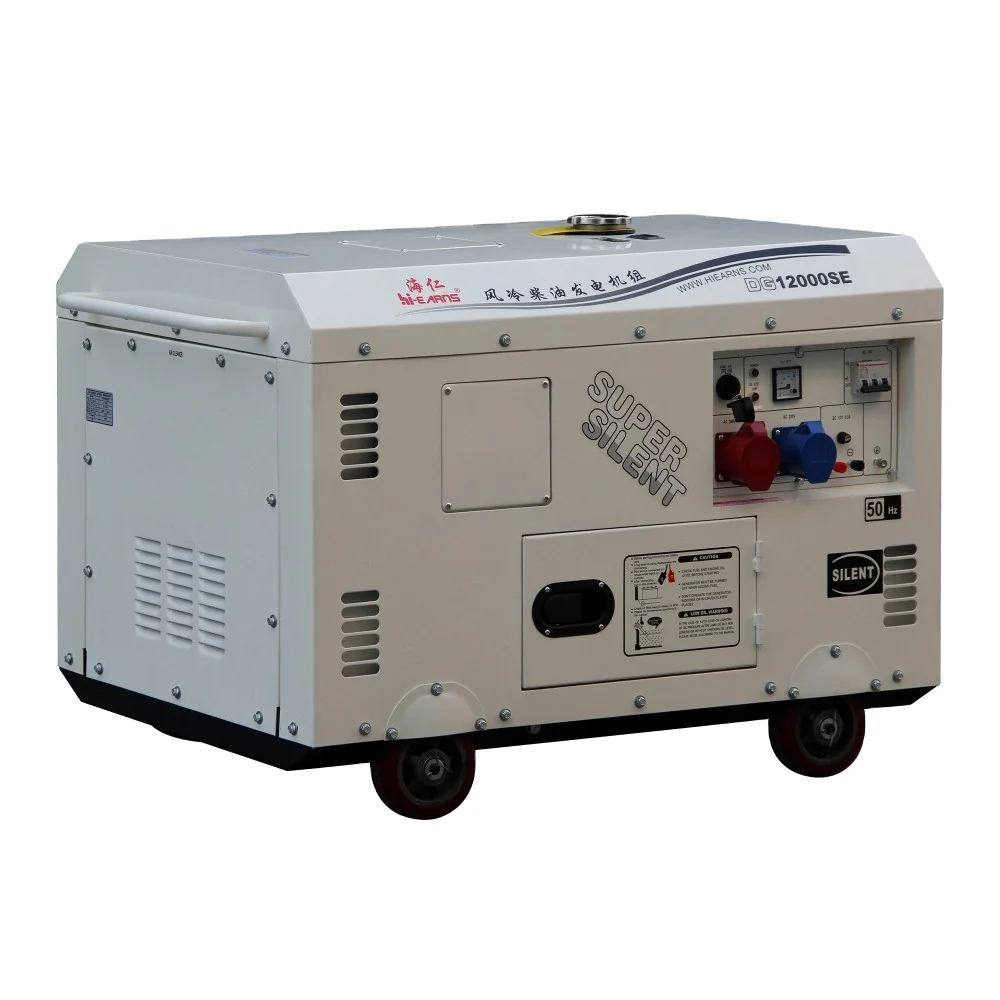 10KW 12KW 10KVA 15KVA 20KVA Silent AC DC Home Standby Power Engine Generator Set Diesel Inverter 10-17KW Generators