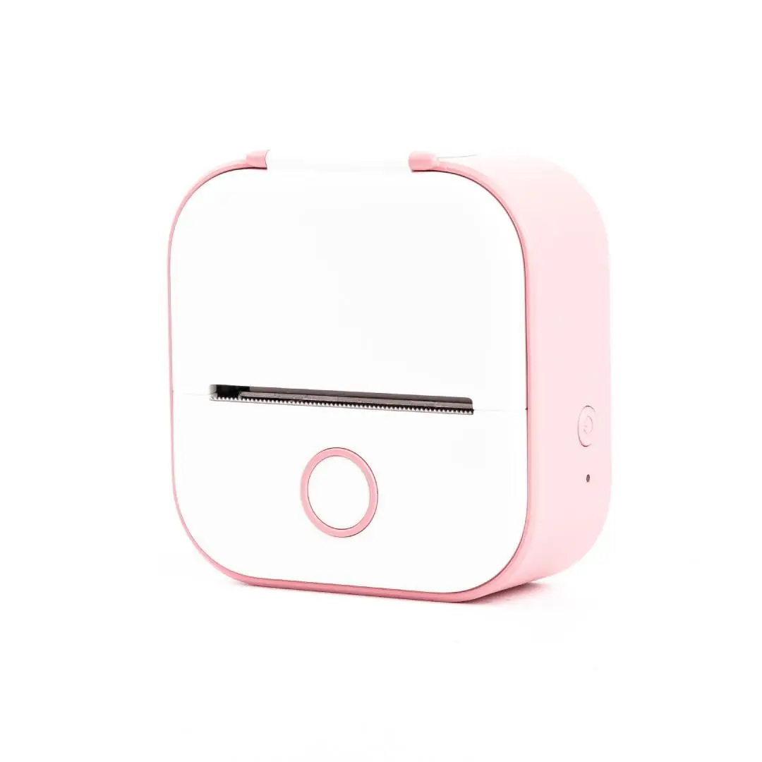 Portátil Mini Impressora de Etiquetas Térmicas, Home Photo Printer, Estudante Pergunta Errada Impressora, Bluetooth, Price Tag