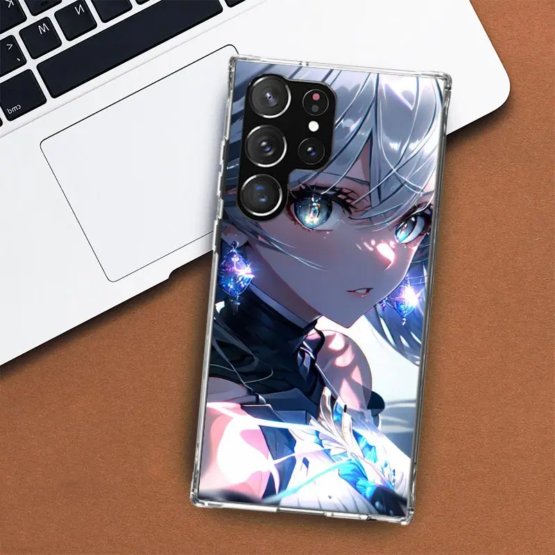 Honkai Star Rail Bronya Rand Phone Case For Samsung Galaxy S24 S23 S22 Ultra S21 S20 Fe S10 Plus S10E S9 S8 + Shell Coque