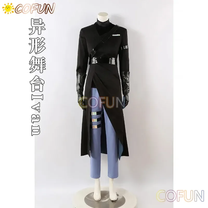 [Customized] Alien Stage Ivan Cosplay Costume for Halloween Carnival Ivan Black Sorrowcos Role Play Suit Women Men Outfits