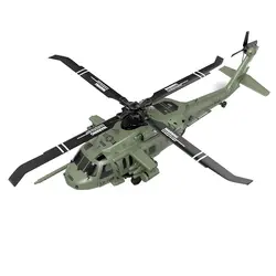 Yxznrc F09 V Uh60 Utility Black Hawk helikopter Rc 6ch 6-osiowy żyroskop 3d6g podwójny bezszczotkowy silnik Rtf helikopter Rc zabawki