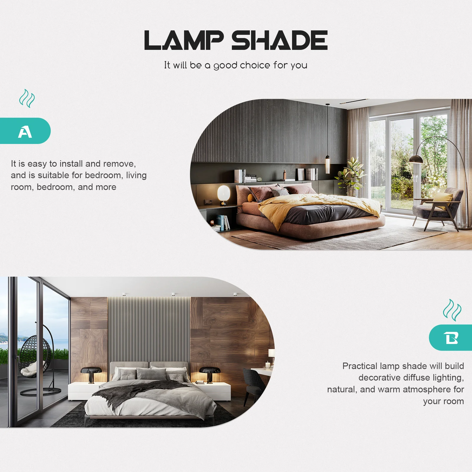 

Круглый льняной абажур для настольной лампы, декоративный тканевый абажур, простой стильный сменный чехол для прикроватной тумбочки, гостиной, кабинета