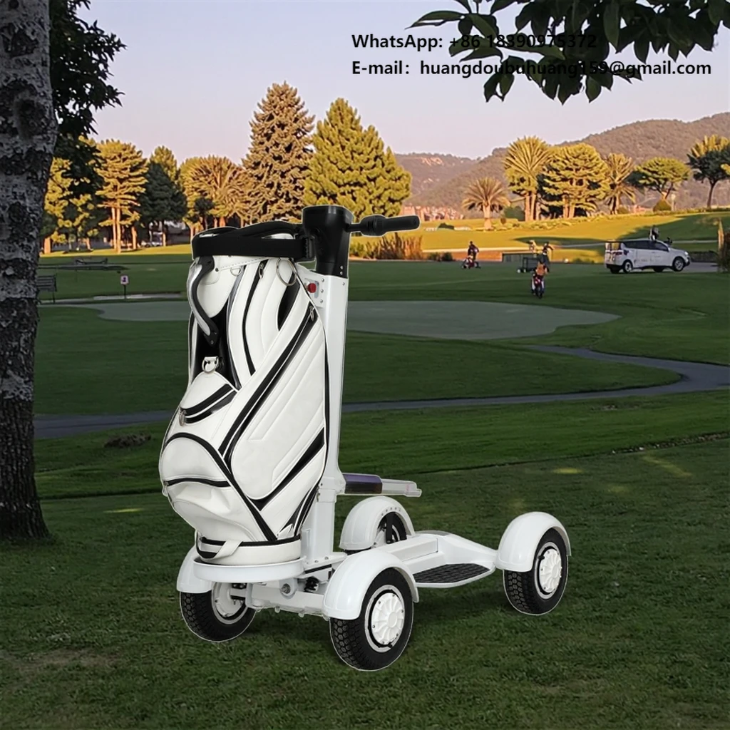 

For ESWING 4-Wheel Golfboard Scooter Standing Club Car with Aluminium Motorized Golf Cart Push Cart Standing Golf Cart