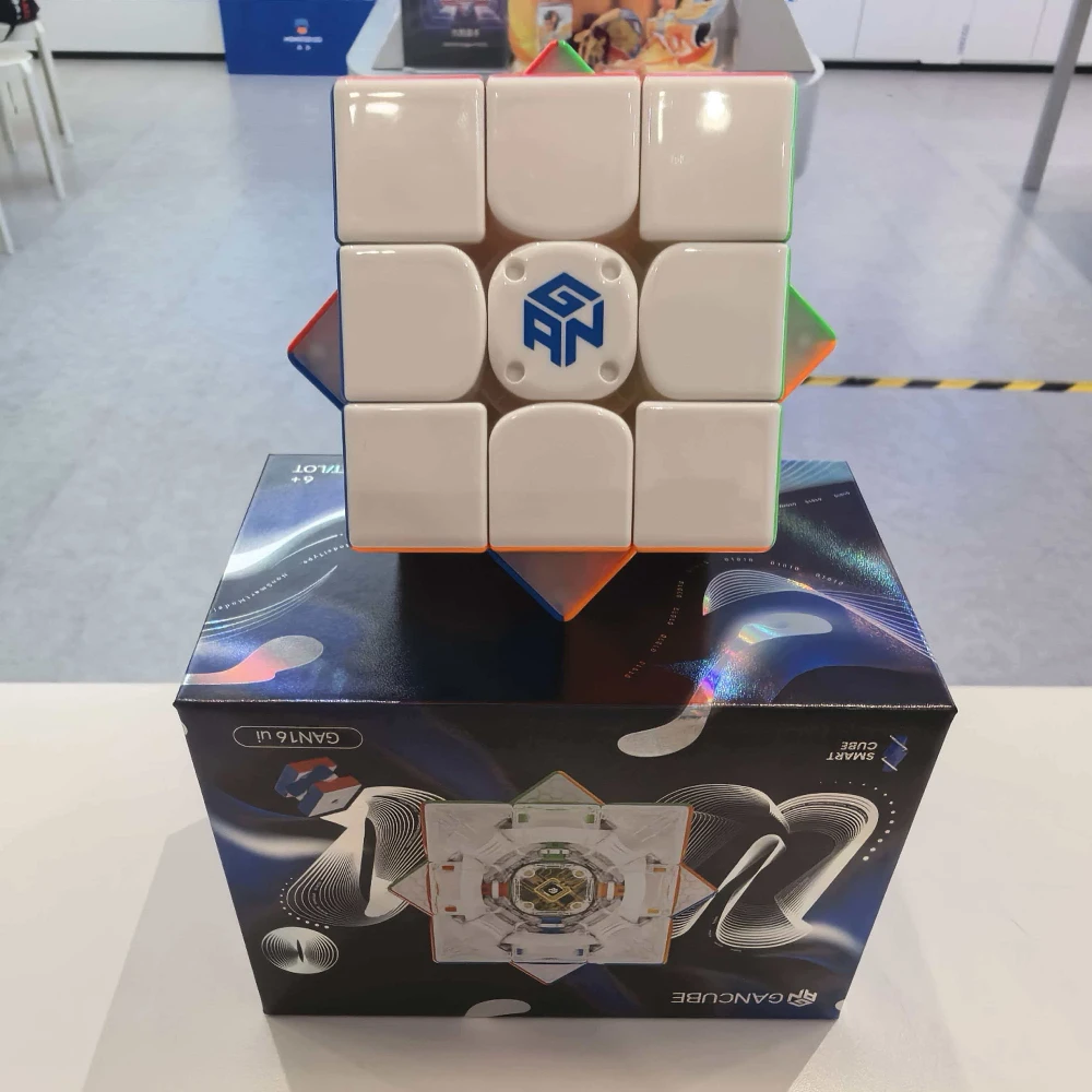 GAN 3x3 Smart Cube GAN16 ui Maglev Max UV Magnetic Cube 3x3x3 Professional GANCUBE Speed Puzzle Toys GAN16 Ui Speedcube Cubo