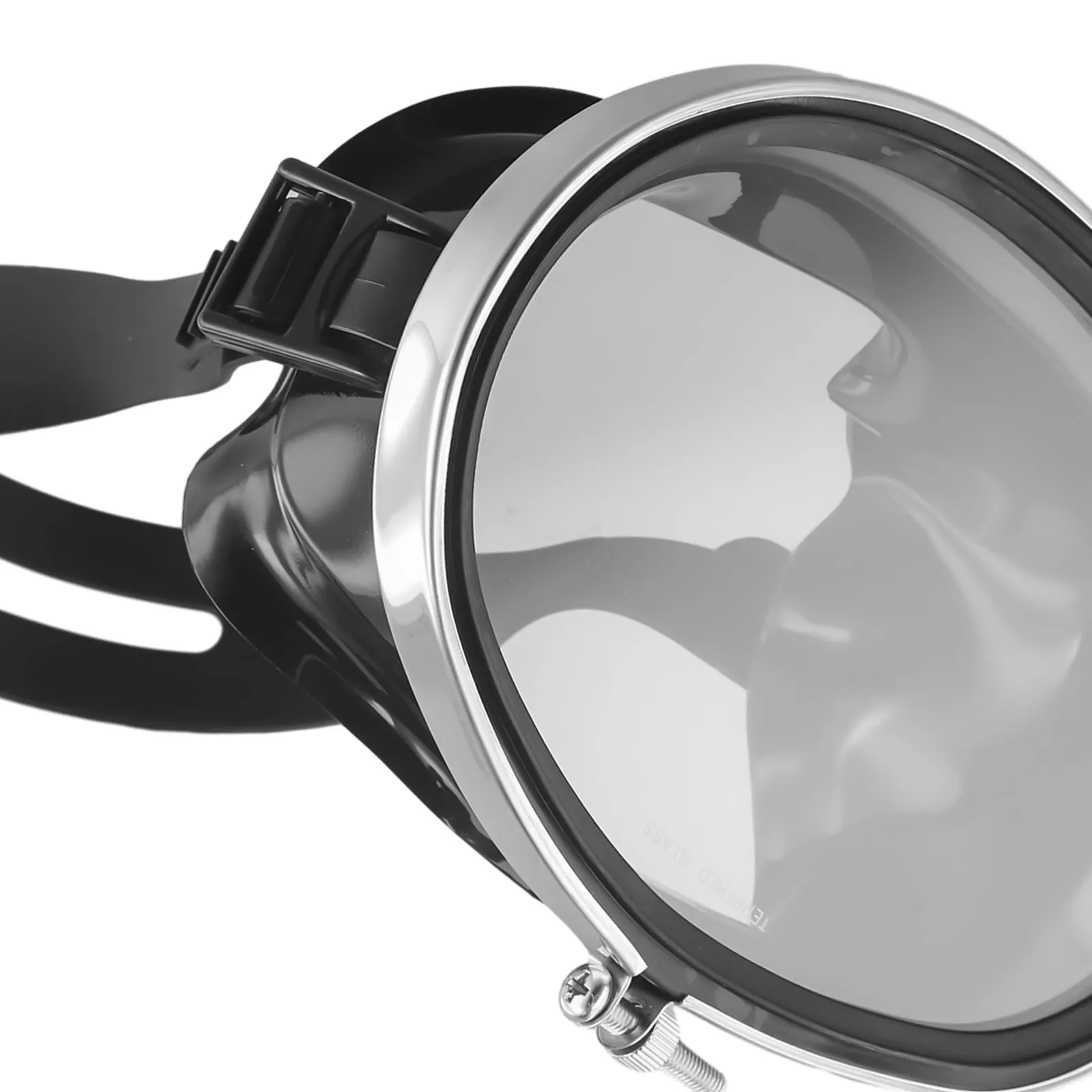 

Scuba Mirror Diving Goggle Fishermen 's Mirror Outdoor Snorkeling Tempered Glass Adjusted Anti-fog Liquid Silicone