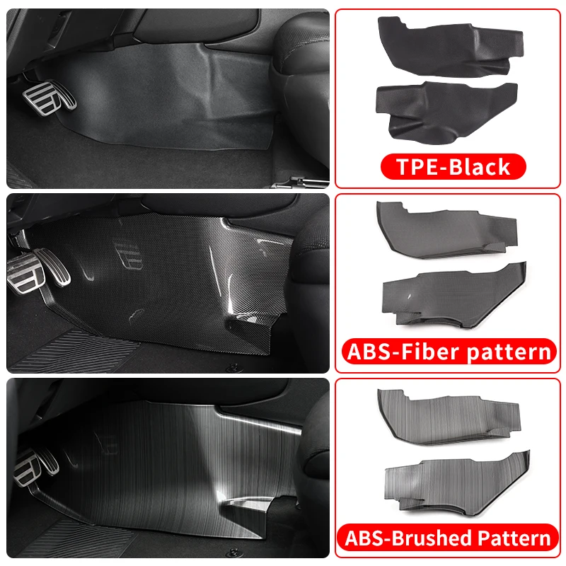 For Toyota Land Cruiser 250 Prado LC250 FJ250 J250 GX550 2024-2027 ABS Side Step Anti Kick Protector Plate Accessories Upgrade