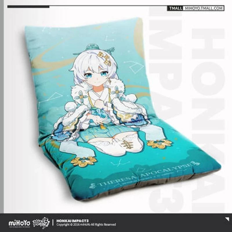 

[Genuine] miHoYo/Honkai Impact 3 Valkyrie One Piece Cushion Pillow SAKURA FU HUA RITA 2022 New Cosplay Christmas Gift Kids