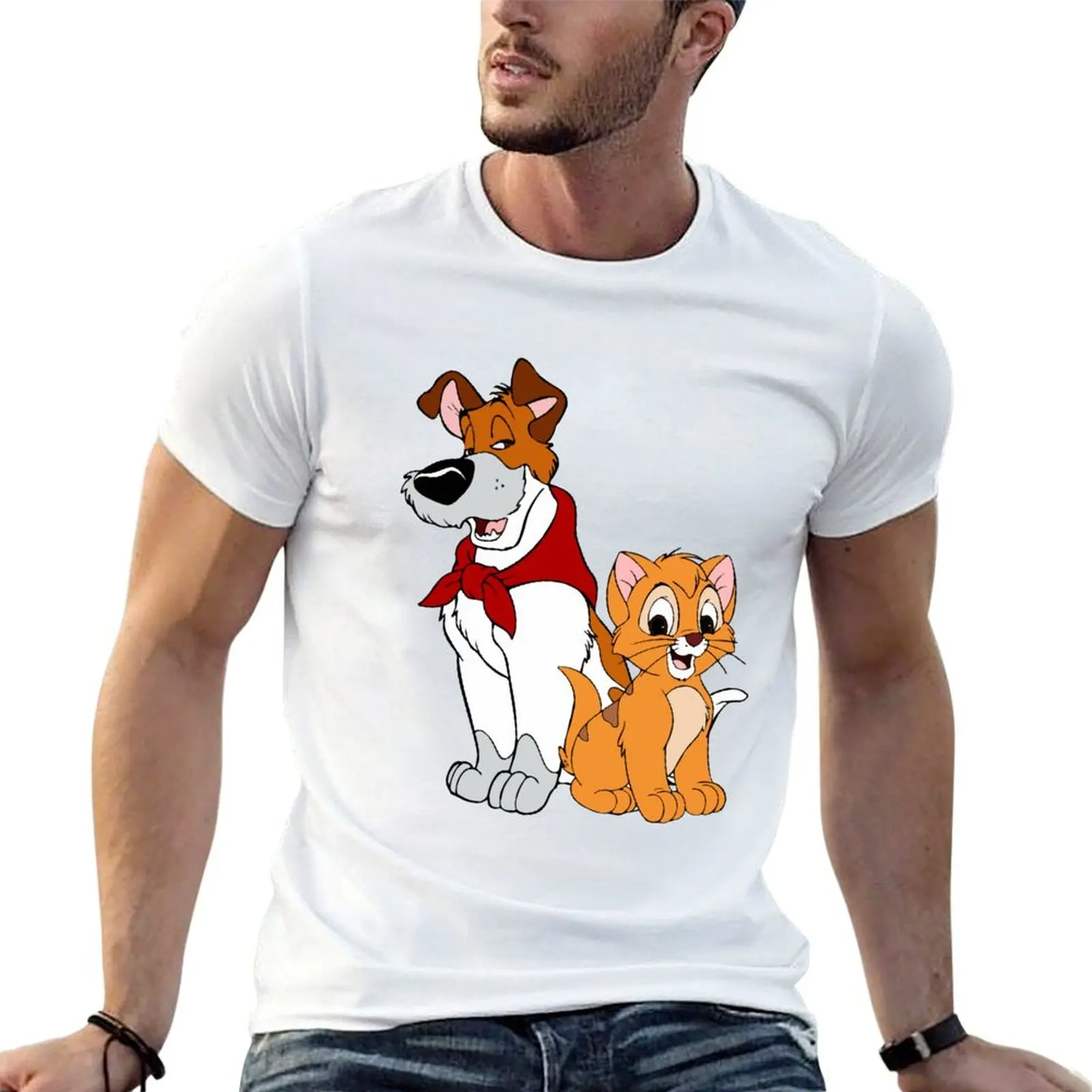 

Oliver and Dodger T-Shirt essential t shirt t shirts for man slim fit T-Shirt