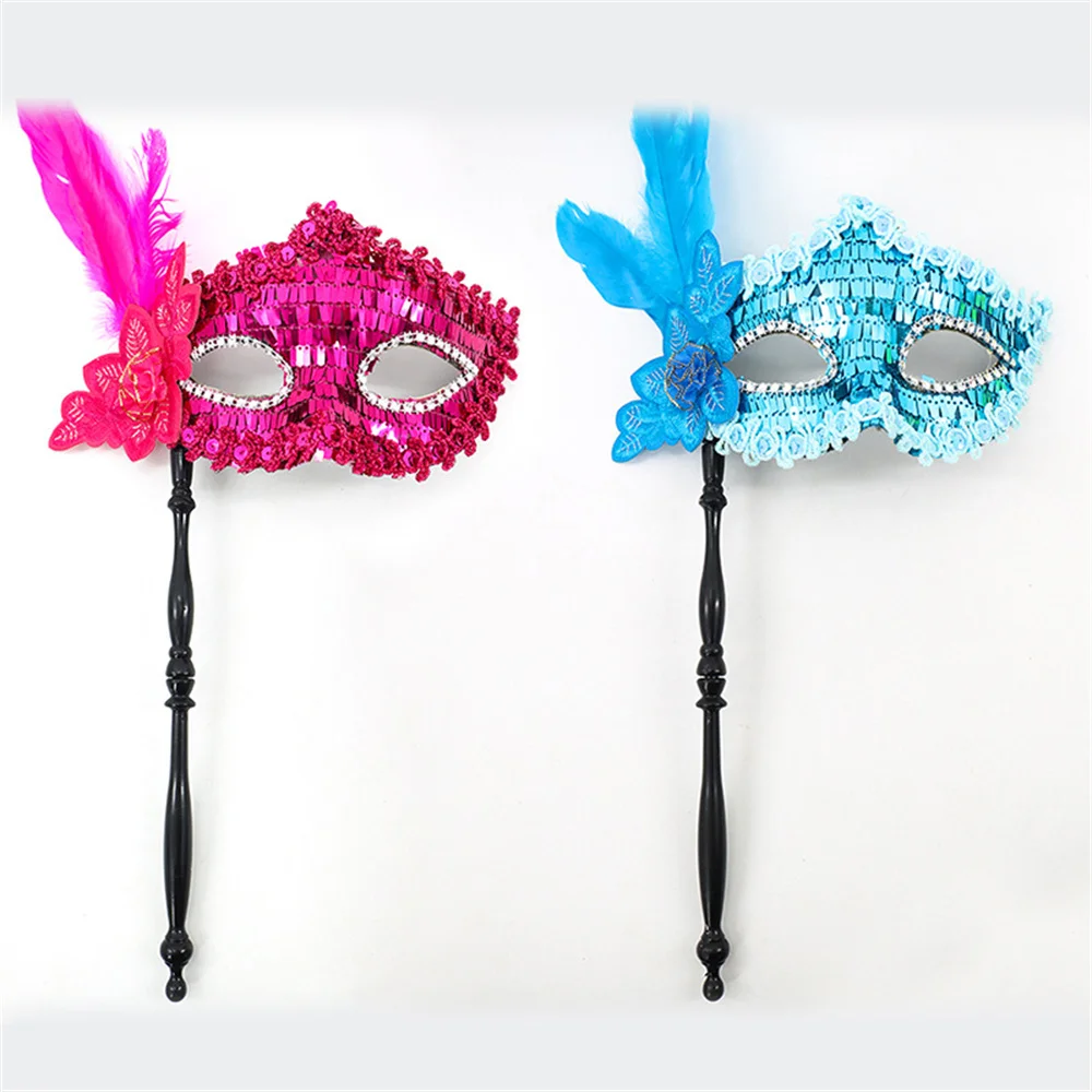 

Masquerade Mask Venice Mystique Mask Princess Mask Half Face For Cosplay Events Halloween Festivities Carnival Celebrations