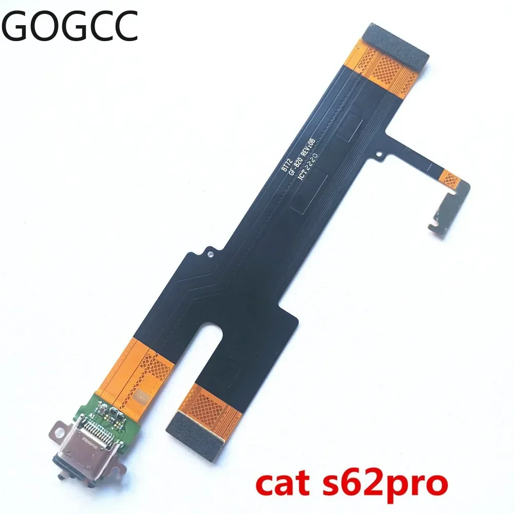 Repair Original For Cat S62 Pro S60 S61 S72 S52 S42 USB Charging Port Dock Connector Jack Charger Plug Flex Cable Replacement