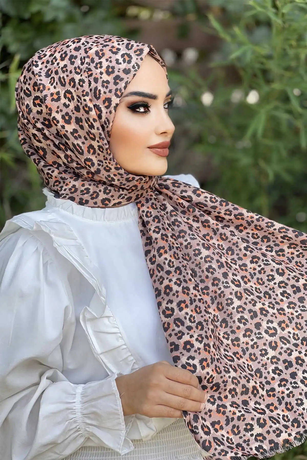 Cotton Pattern Shawl E- -Winter Autumn 2021 Muslim Women Hijab headscarf Islamic Turkey