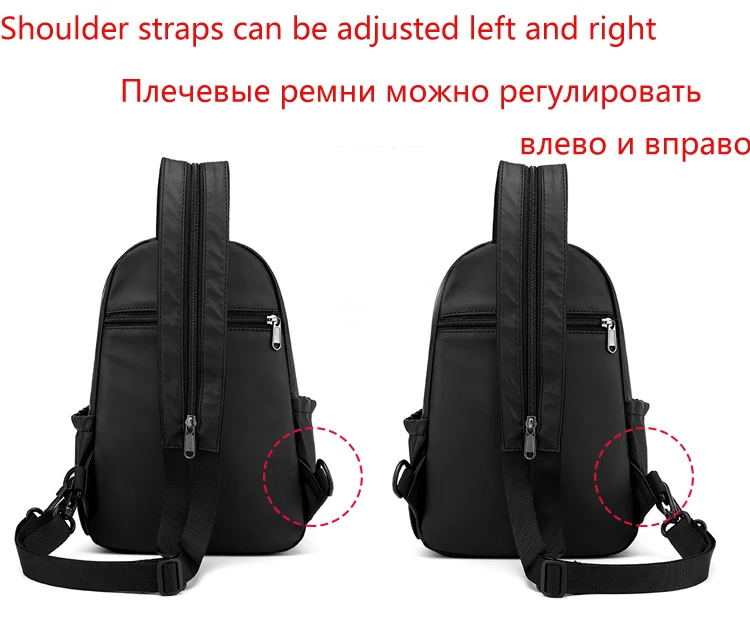 Men's Messenger Bag Waist Bags man High Quality Shoulder bag male Handbags Ipad Short Trip Crossbody bags boys Oxford Chest Pack