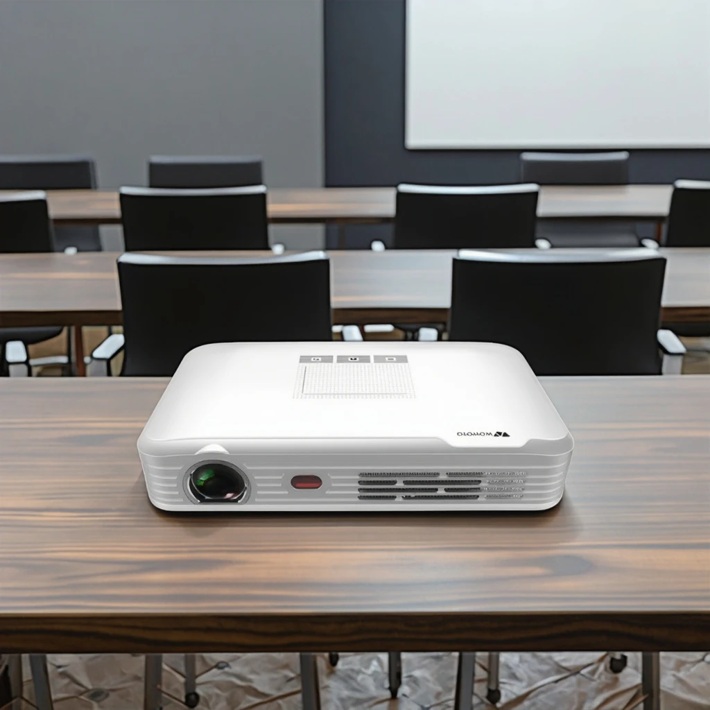 

Upgrade Home Cinema 4K Projector with 5000 Lumens Android WiFi for Bluetooth Auto Focus 2G RAM US Plug-for Office & Education