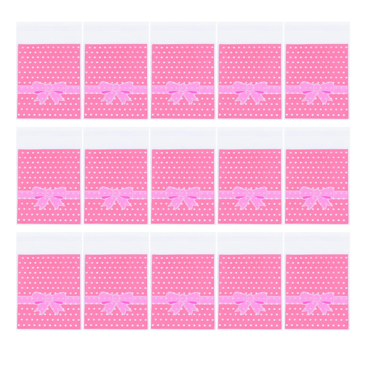

200pcs Dot Cookies Candy Bag Packing Wrap Packaging Gift Storage Bags for Party Decoration Home Candy Bag Use