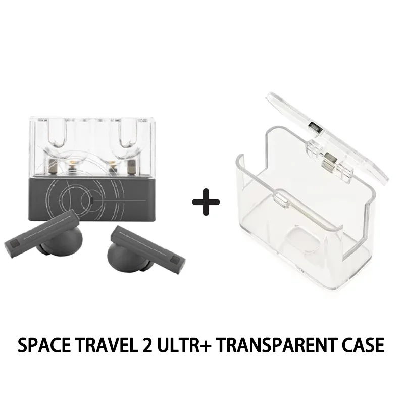 MOONDROP Space Travel 2 ULTRA TWS سماعة بلوتوث ANC LDAC بلوتوث 6.0 55 مللي ثانية الكمون المنخفض وضع اللعبة سماعة الألعاب