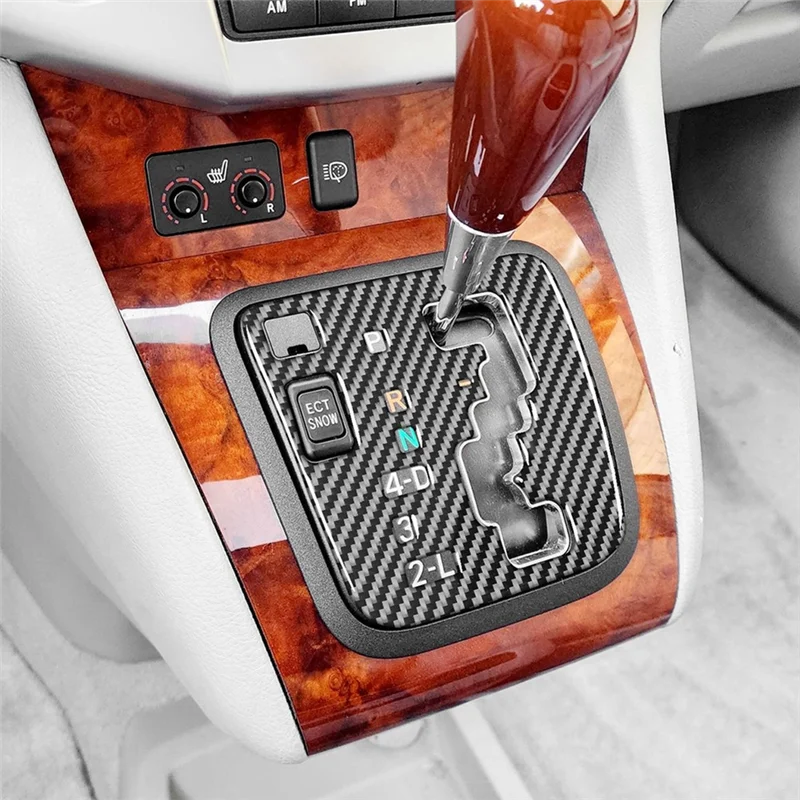 AASS-Carbon Fiber For Lexus RX330 2004-2006 RX350 2006-2009 LHD Car Gear Shift Cover Trim Accessories