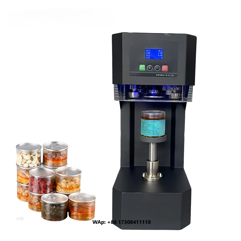 Commercial Can Sealing Machine for Takeaway Fried Rice Packaging Automatic Cup and Paper Bowl Capping