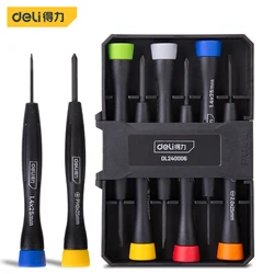 6Pcs Precision Screwdriver Set Slotted Philips Mini Screwdrivers for Eyeglass Jewelry Watch Repair and Disassembly Hand Tool Kit