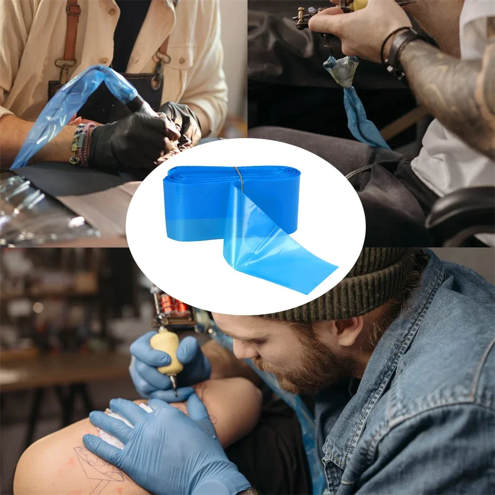 Einweg Tattoo Stift Taschen Abdeckung 100 stücke Kunststoff Patrone PMU Tattoo Maschine Clip Cord Ärmeln Tattoo Haken Kabel Abdeckungen Liefert – Detail 13