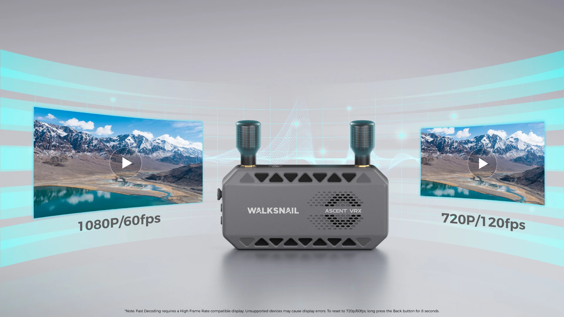 CADDXFPV Walksnail Ascent FPV VRX-Empfänger 5,8 GHz 6 km Dual-Antennen-Signal unterstützt alle FPV-Brillen und -Displays mit HDMI-Eingang. – Detail 14