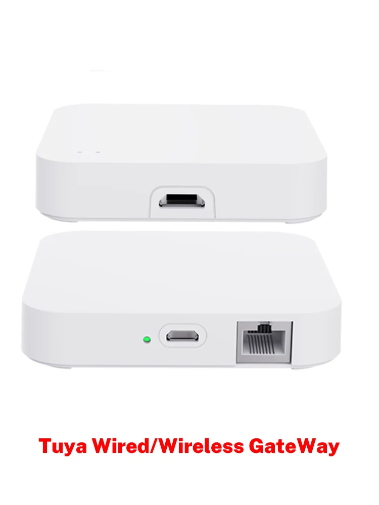 Tuya ZigBee 3.0 Smart Hub, draadloze/bekabelde gatewaybrug voor app-spraakafstandsbediening, werkt met Alexa Google Home Assistant - afbeelding 2