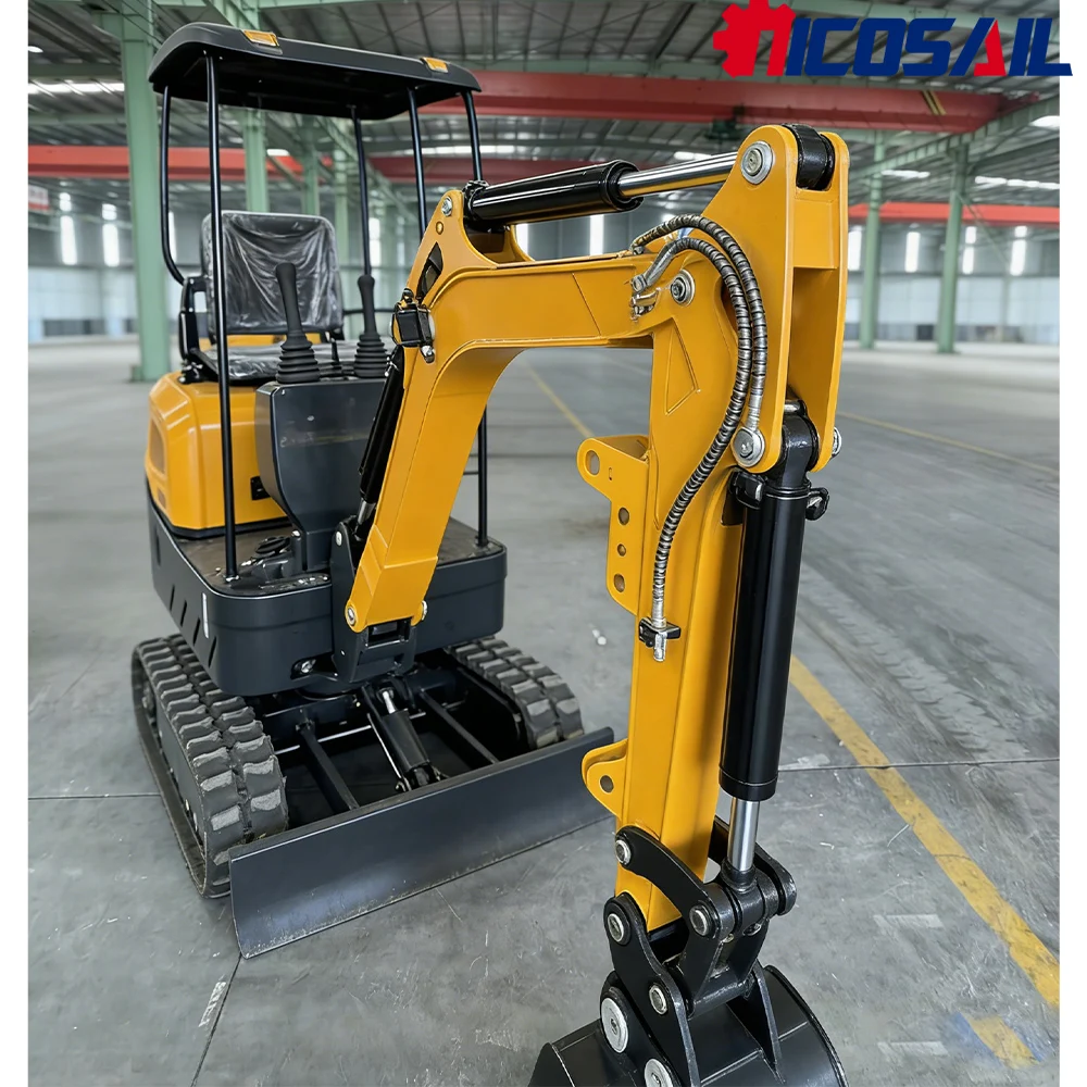 

Мини-экскаватор гусеничный 1,8 тонны, одобренный CE, Euro 5, со стабильной производительностью, многофункциональный, для садов и строительных площадок