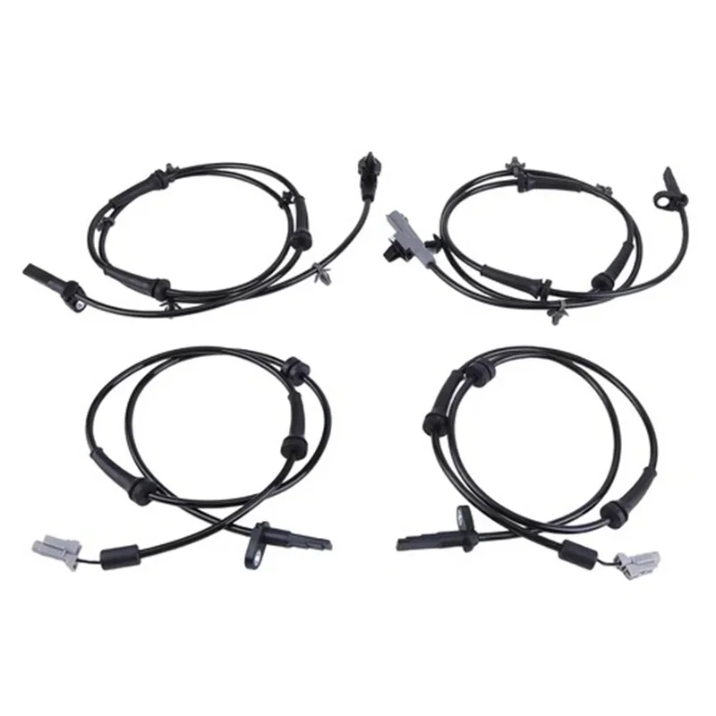 4Pcs ABS Wheel Speed Sensor Compatible for Altima 2007-2012 Replaces 47900-ZX70A 47901-ZX70A 47910-JA000