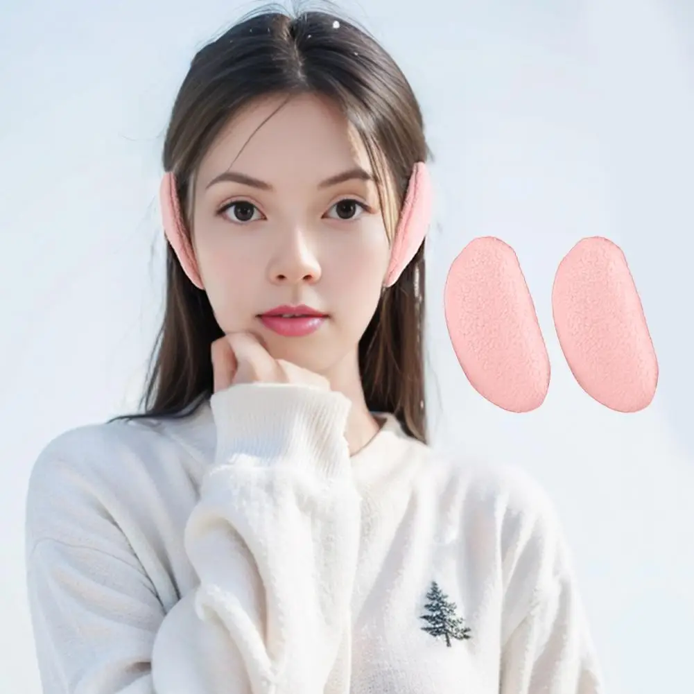 경량 귀마개 겨울 귀마개 아늑한 겨울 플란넬 귀마개 경량 디자인 고급 엣지 휴대용 액세서리