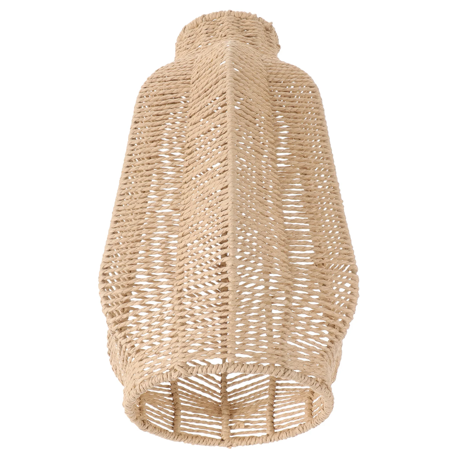 

Woven For Pendant Chandelier Rustic Style Stable Structure Easy Install Decorative Light Cover Bedroom Living Room Use Large