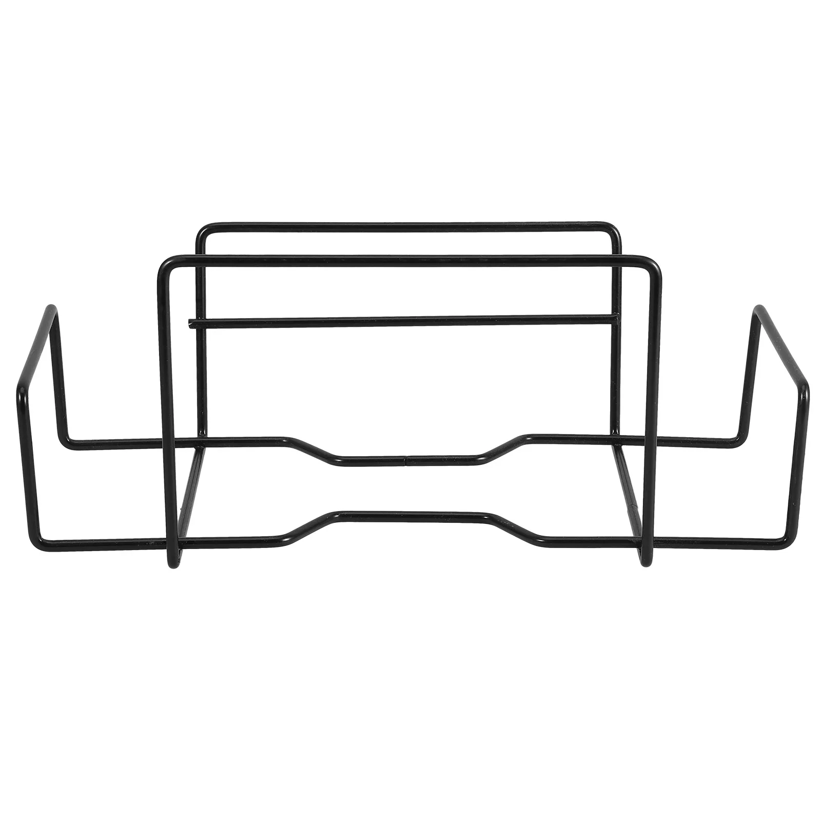 

Punch Box Holder Stylish Black Wall Mount Paper Towel Storage Bathroom Home Decor Modern Simple Appearance Reliable