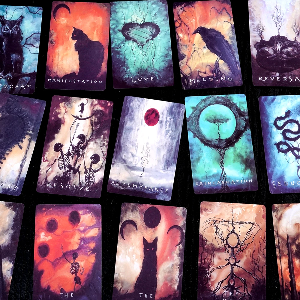 The Spirits Shadows Oracle Deck Keywords Tarot Deck