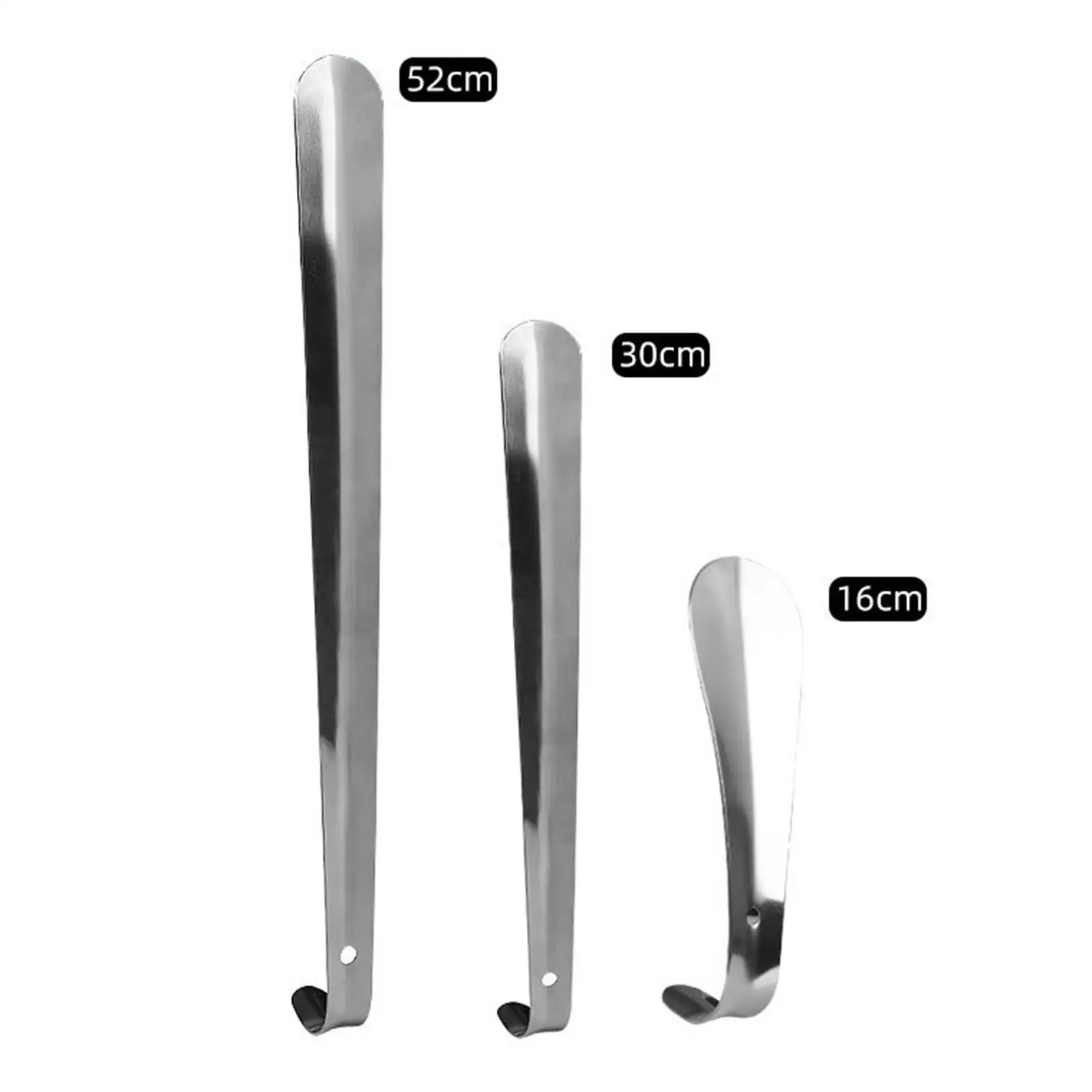 Stainless Steel Shoe Anti-Slip Handle Lifter for Seniors Sneakers Boots
